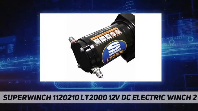Superwinch 1120210 LT2000 12V DC Electric Winch 2 - Review 2023 смотреть онлайн