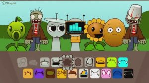 Sprunki PvZ Edition.