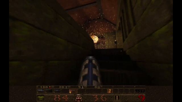 Quake Remastered E1M3: The Necropolis I walkthrough 60fps NIGHTMARE (all enemies + secrets) смотреть онлайн