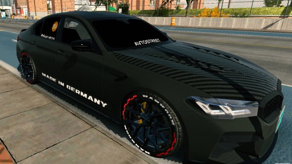 одна из самых быстрых М5 в кар паркинг!