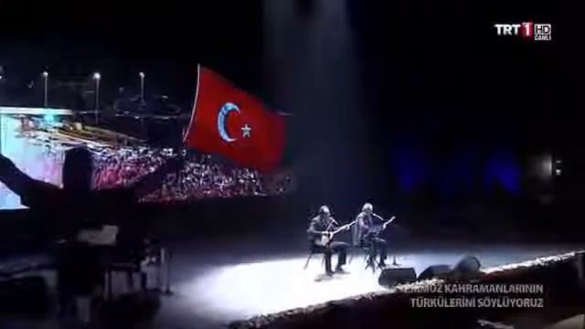 15 TEMMUZ KAHRAMANLARI TÜRKÜLERİNİ SÖYLÜYORUZ İBRAHİM KALIN Ve YAVUZ BİNGÖL