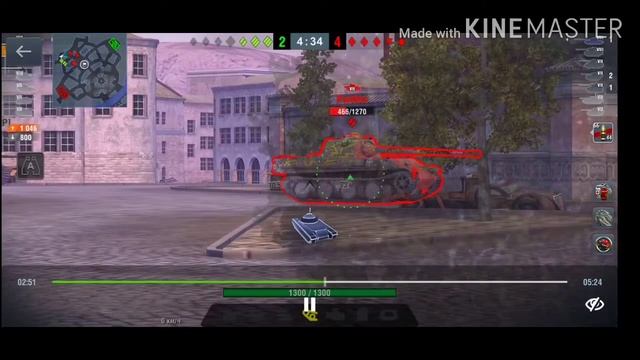 World of Tanks Blitz: M6A2E1 (Гусь) смотреть онлайн