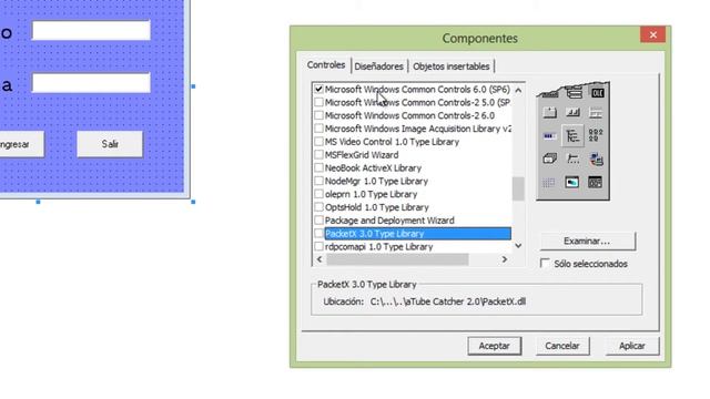 Como agregar "Componentes al VB 6.0" :D jajaja :D Pilas... смотреть онлайн