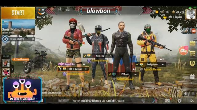 Watch me stream PUBG MOBILE on Omlet Arcade! смотреть онлайн
