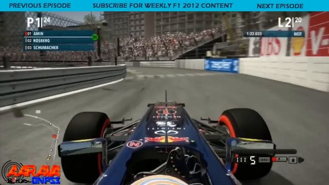 Monaco GP - F1 2012 Career [S2 #6] смотреть онлайн