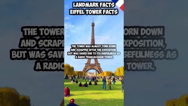 Landmark Facts - Eiffel Tower in Paris смотреть онлайн