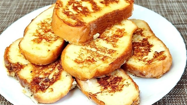 Гренки-любимый завтрак из детства. смотреть онлайн