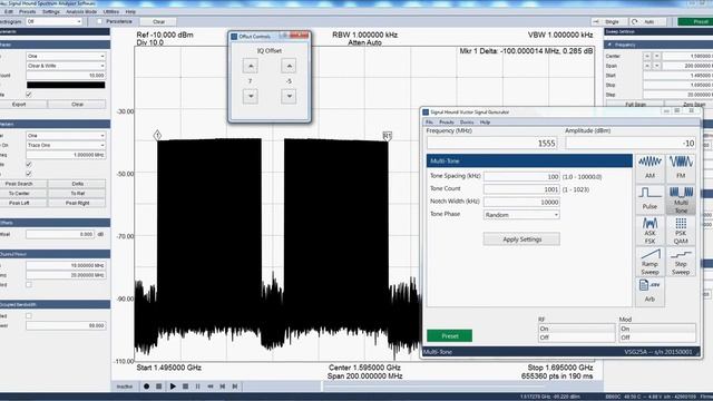 Signal Hound VSG25A Vector Signal Generator смотреть онлайн