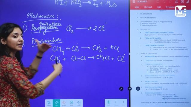 Alkanes | Class 11 | Organic Chemistry | Neha Gupta Mam | Meduhub смотреть онлайн