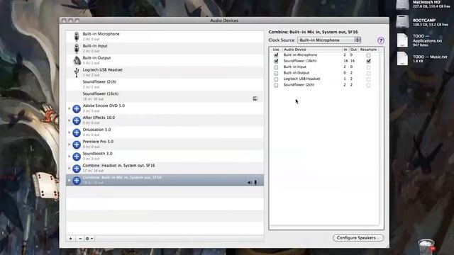 OS X: How To Combine Mic Input & System Audio, And Listen To It