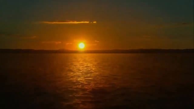 Футаж для видеомонтажа Закат солнца смотреть онлайн