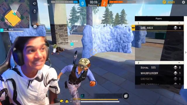 😨NEW DFG GIRL👧 PC LEGEND | 1 VS 6🔥| NEW 💕GIRLFRIEND ?? | FREE FIRE IN TELUGU #dfg #freefire