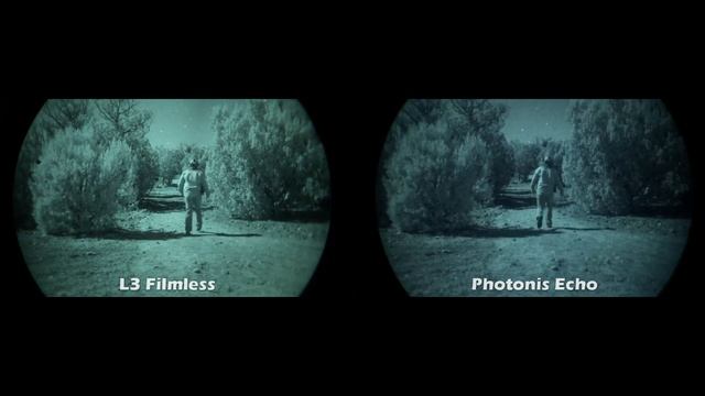 L3H Unfilmed White Phosphor | Photonis Echo WP | Harris ITT GP | Comparison Gen 3 Night Vision