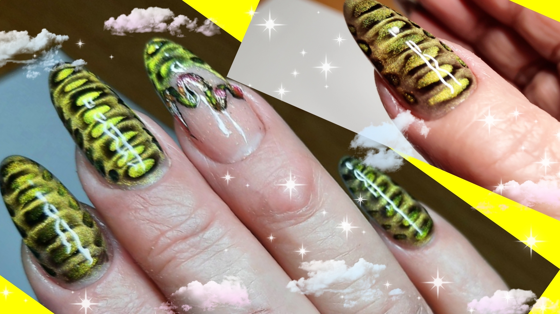 *646*Сама себе мастер!Быстрый,легкий дизайн на год Змеи.Сможет каждый! смотреть онлайн