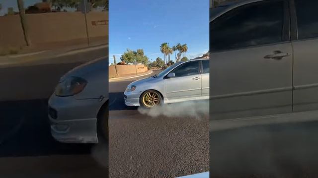 XRS 2ZZ Corolla Burnout смотреть онлайн