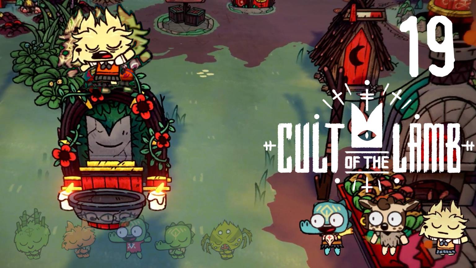 22 и Калисто сидели на трубе… - Cult of the Lamb - 19