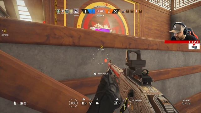 NEW SMOKE OPERATOR!! -Tom Clancy's Rainbow Six Siege (4K Stream) смотреть онлайн