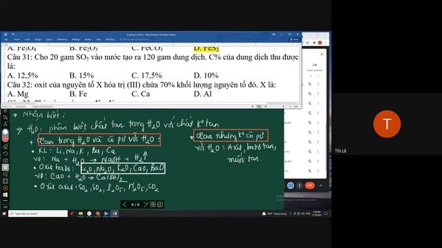 HÓA 9 THỨ 6 NGÀY 19/11 смотреть онлайн