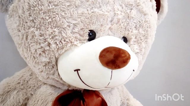 Плюшевый мишка, медведь Тони 150 см серый от Умишки.рф смотреть онлайн