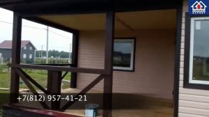 Строительство комбинированной веранды 8x3. Веранда под ключ в СНТ Поляны. Часть 2