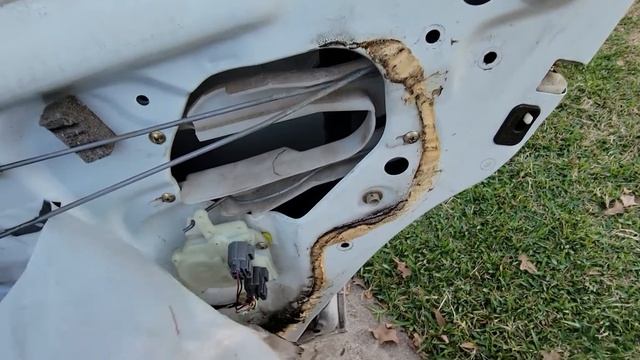 Honda Accord EX Right rear door panel and lock actuator notes смотреть онлайн