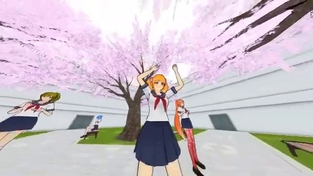 MMD Yandere Simulator Levan Polka Remix смотреть онлайн