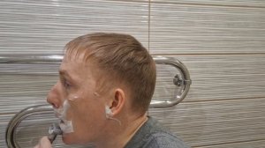 Бритье, тестирую дальше лезвие Rapira platinum lux