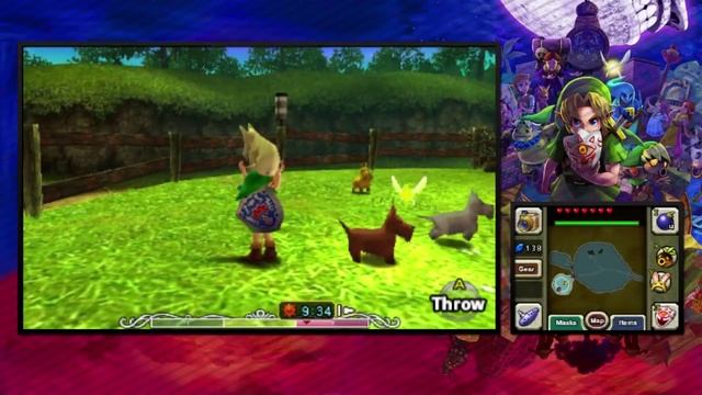 The Legend of Zelda Majora's Mask 3D Episode 12 Mini Games Side Quest Gameplay Walkthrough смотреть онлайн