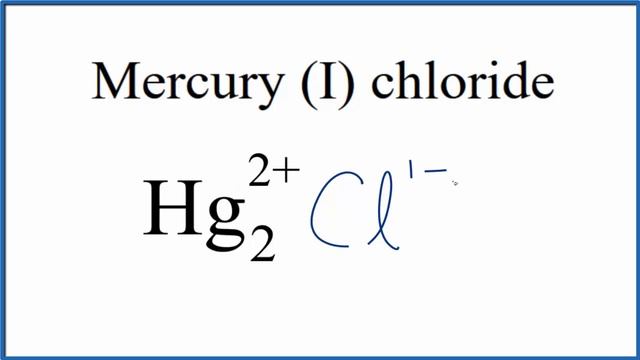 How to Write the Formula for Mercury (I) chloride смотреть онлайн