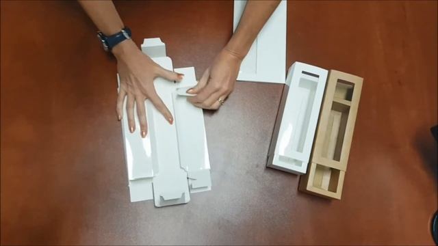 How to fold a 6 Macaron Box by The Packaging Place смотреть онлайн