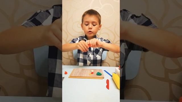 Гамбургер из теста-пластилина смотреть онлайн