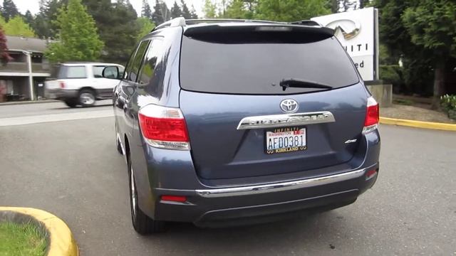 2011 Toyota Highlander, Nautical Blue Metallic - STOCK# 13615A - Walk around смотреть онлайн