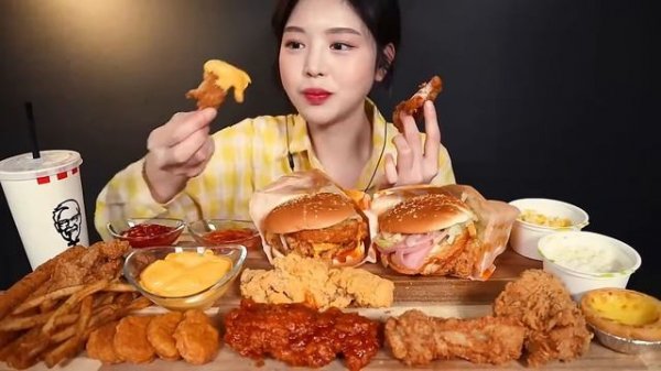 mukbank fast Fod🍔copilados mukbang🍗