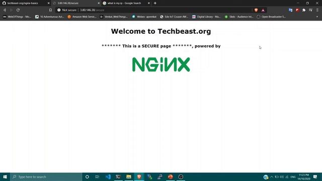 6. Part 2 - NGINX Web Server ( Security ) смотреть онлайн