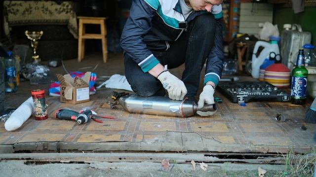 Перенабивка глушителя эндуро | Ищем бас в выхлопе, часть 3 | Regulmoto Holeshot Red Edition 2024 смотреть онлайн