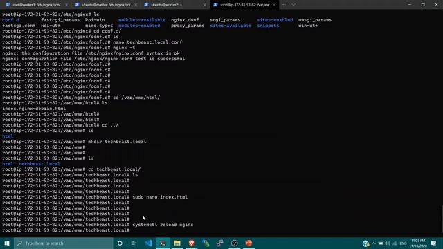 5. Part 1 - NGINX Web Server ( Installation & Configuration ) смотреть онлайн