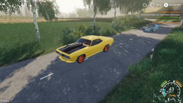 Farming Simulator 2019 mods 1970 Plymouth Cuda смотреть онлайн