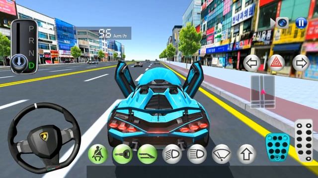 Driving 3d Classic Car Test driving - Gameplay смотреть онлайн