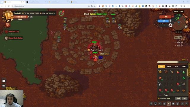 CAMBRIA - Мморпг с Заработком на Крипте . Фармим Ивент на 1млн$ . День 6