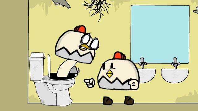 Skibidi toilet but it's ||chicken gun|| смотреть онлайн