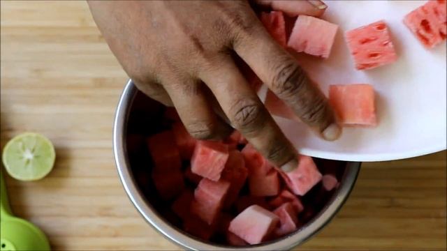 3 Ingredient Watermelon Sorbet without Ice Cream Machine смотреть онлайн