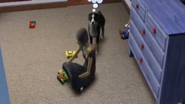 The Sims 3 - Strange Old Vampire Playing With Toys смотреть онлайн