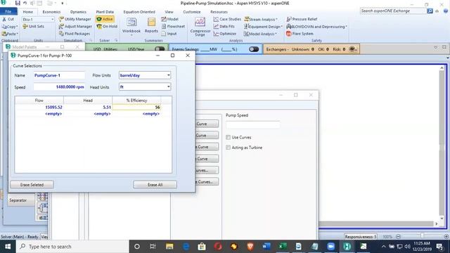 Aspen Hysys - Pipeline Pump Sizing and Dynamic Simulation смотреть онлайн