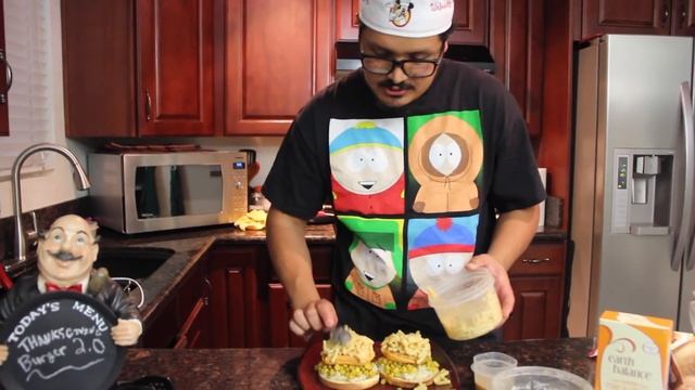 UnhealthyVegan Lab Episode 9-Thanksgiving Burger 2.0 смотреть онлайн