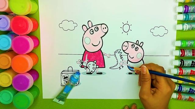 PINTANDO PEPPA PIG- Magic Crafts смотреть онлайн