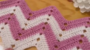 Узор крючком «зигзаг» - Вязание крючком для начинающих