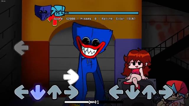 Прошел Huggu Wuggu Мод в Friday Night Funkin смотреть онлайн