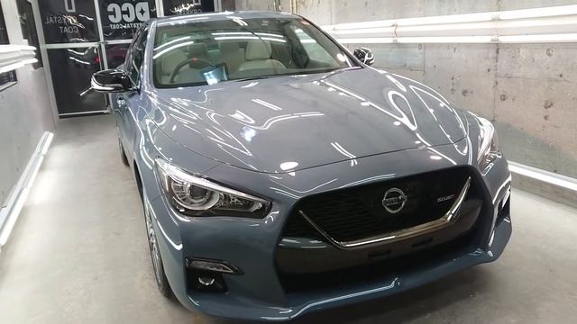 「NISSAN SKYLINE 400R」(令和３年10月登録) DCC Platinum HIBRID Class 施工 смотреть онлайн