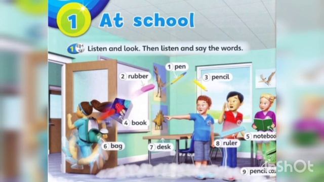 SUPER MINDS STUDENT'S BOOK 1 | AT SCHOOL | PAGE 10 | CD 1 • 12 смотреть онлайн