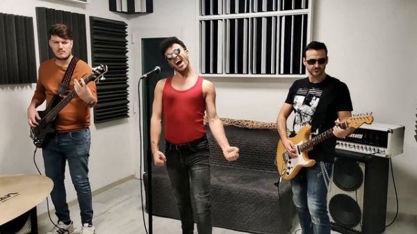 One Vision (Queen cover) - Freddie Mercury tribute by Therapy 3